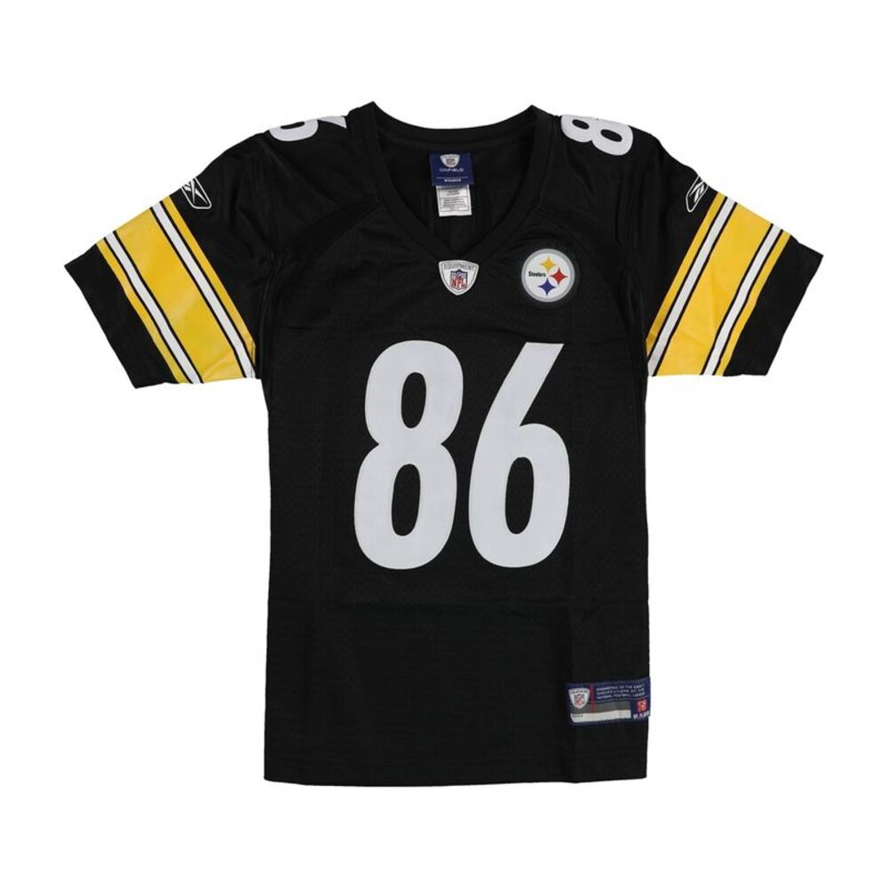 ONFIELD Womens Pittsburgh Steelers Jersey, Black, S, DM